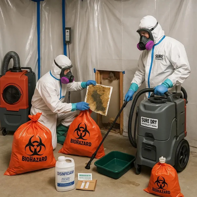 Contaminated Water Handling Protocols process in Redkey, IN