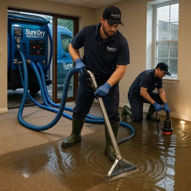 Water Extraction and Removal process in Redkey, IN